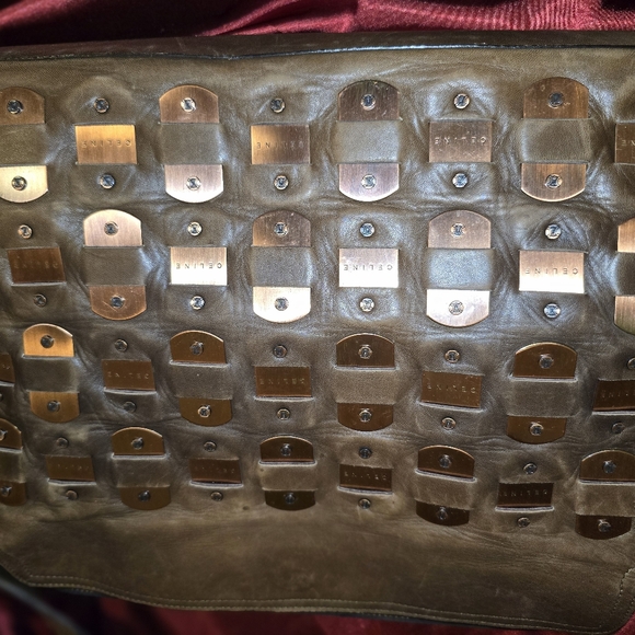 Celine Bag with Copper Colored Hardware-Messenger Style - Picture 6 of 13